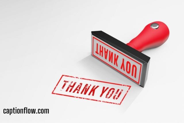 Captions for Thank You for Birthday