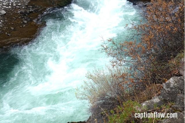 Captions for Whitewater Falls
