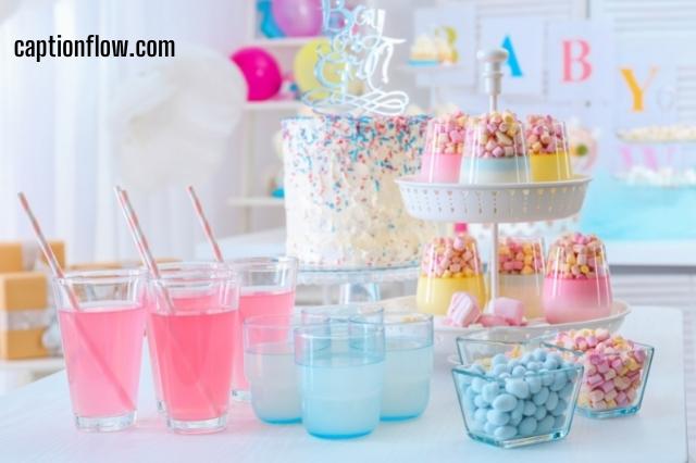 Instagram Caption for Baby Shower Cake
