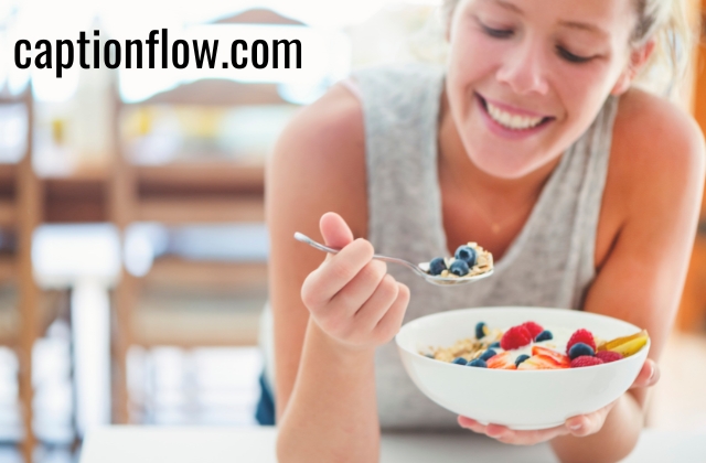 Healthy Breakfast Instagram Captions