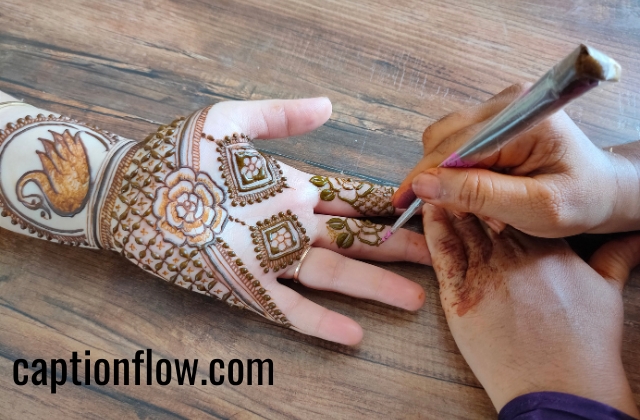 Mehndi Captions for Instagram in English