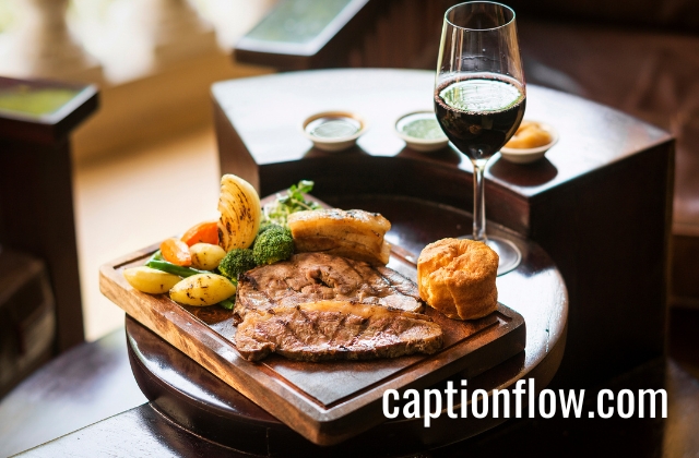 Restaurant Lunch Captions Instagram